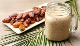 Dates with milk 